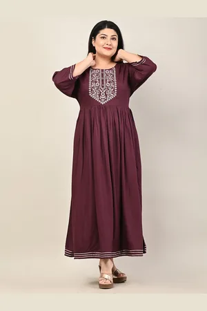 Kalini Floral Embroidered Maxi Dress