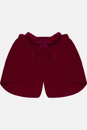 KiddoPanti Girls Pure Cotton Shorts