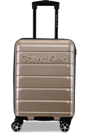 Calvin Klein RIDGE-LINE Range Pearlized Taupe Hard 20" Cabin Luggage