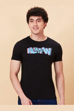 Being Human Typography Printed Short Sleeves T-shirt