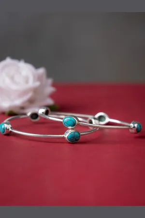 Shyle 925 Sterling Silver Bangle