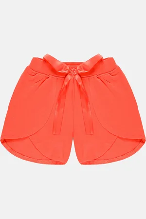 KiddoPanti Girls Pure Cotton Shorts