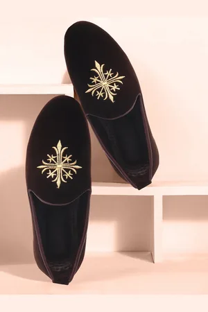 BAESD Boys Embellished Round Toe Loafers