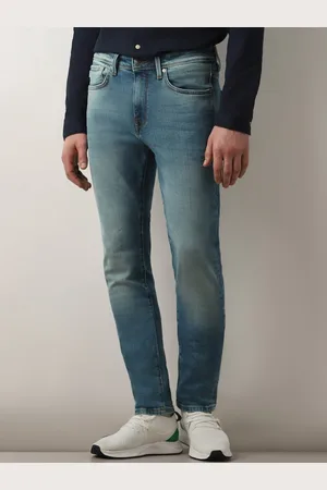 SELECTED Men Slim Fit Heavy Fade Stretchable Jeans
