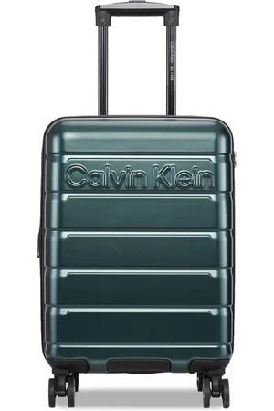 Calvin Klein RIDGE-LINE Range Pearlized Sage Hard 20" Cabin Luggage
