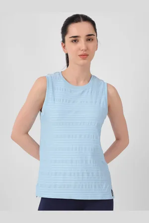 Reebok Self-Design Round Neck Perforated Tank Top