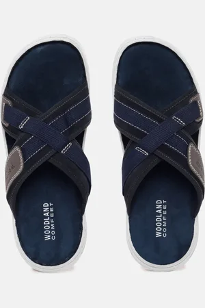 Buy Woodland Royal Blue Floater Sandals for Men at Best Price @ Tata CLiQ