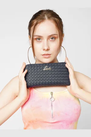 LAVIE Women Woven Design Zip Around Wallet