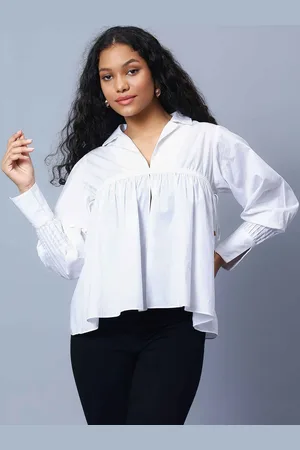 Amagyaa Pure Cotton Shirt Style Top