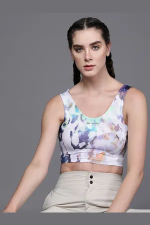 Columbia Printed Tank Crop Top