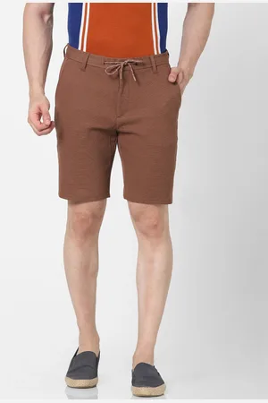 Celio Men Brown Regular Shorts