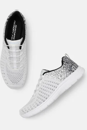 Skechers Women VIRTUE Textured Slip-On Sneakers