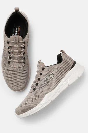 Skechers Men Taupe Solid Regular Equalizer 4.0 Wraithern Sneakers