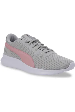 PUMA Kids Grey & Pink ST Activate Jr Sneakers