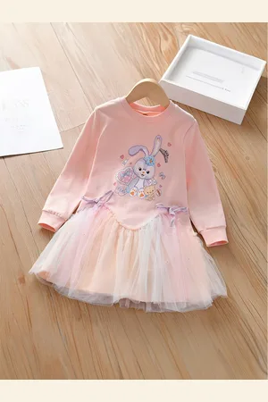 Stylecast Girls Graphic Printed Pure Cotton A-Line Dress