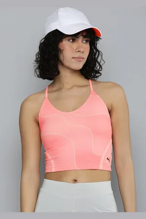 PUMA Studio Printed Training Crop Tank Top