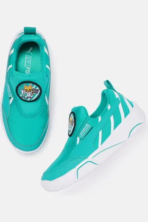 PUMA Kids Woven Design Mercedes AMG Petronas Bao Kart Sneakers