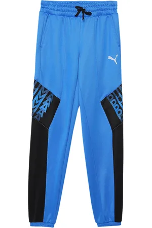 PUMA Boys Printed Youth Cotton Joggers