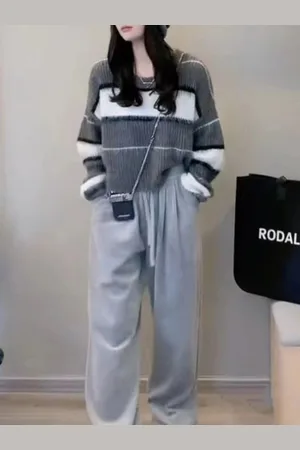 Stylecast Girls Striped Pullover Sweater