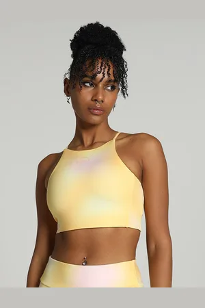 PUMA Classics Beach Days Printed Crop Top