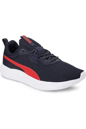 PUMA Unisex Blue Textile Resolve Smooth Running Shoes