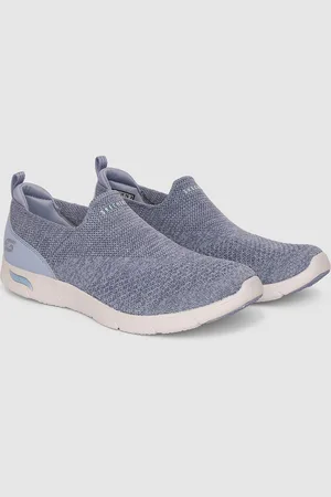 Skechers Women Arch Fit Refine Blue Slip-On Sneakers