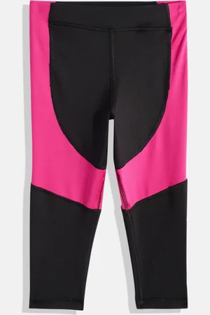 PUMA Girls FAV Colourblocked Tights