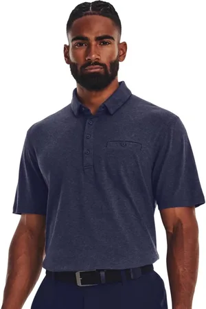 Under Armour Luxe Heather Polo Collar T-Shirt