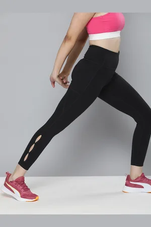 Skechers Women High Waist Goflex Brushed Tights With a Slit