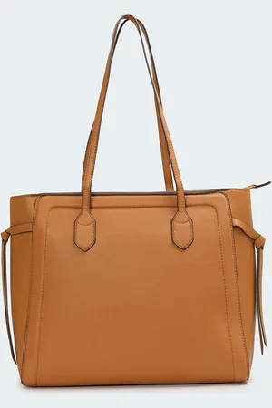 Max Collection PU Oversized Structured Shoulder Bag