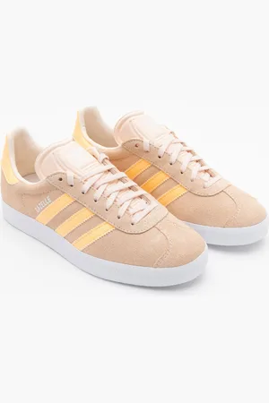 adidas Women GAZELLE Suede Contrast Sole Sneakers