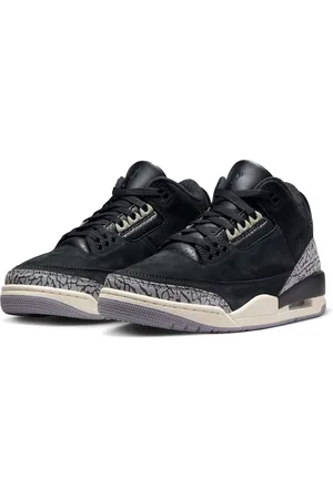 Nike Women Air Jordan 3 Off Noir Sneakers