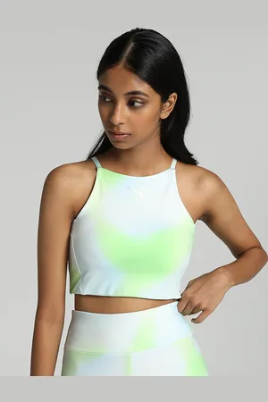 PUMA Printed Cotton Crop Top