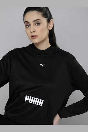 PUMA Women Relaxed Fit dryCELL Relaxed Fit Hooded All Day Training Sweatshirt