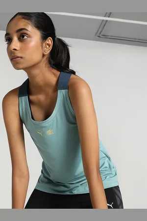 PUMA Scoop Neck Sleeveless Tank Top