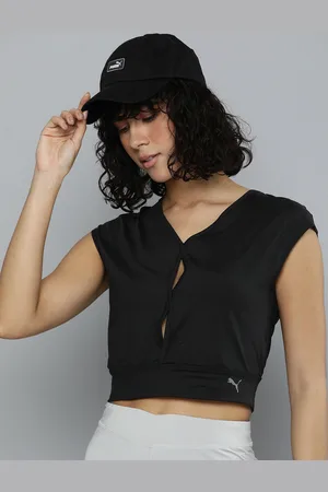 PUMA Studio Yogini Lite Trend Training Crop Top