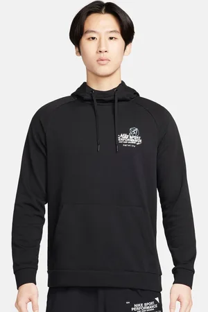 Nike Dri-FIT Printed Fitness Pullover Hooded Sweatshirt