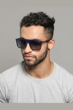 Idee Men Square Sunglasses with UV Protected Lens IDS2956C4SG