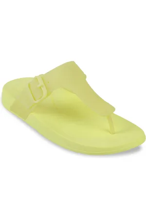 FitFlop T-Strap Flats With Buckles