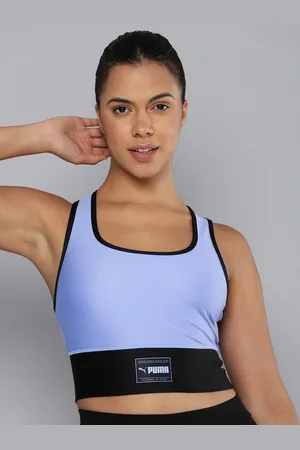 PUMA Tight Fit Skimmer Colourblocked dryCELL Training Tank Crop Top