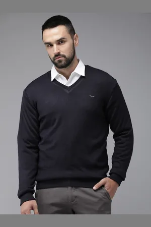 Park Avenue V-Neck Reversible Pullover