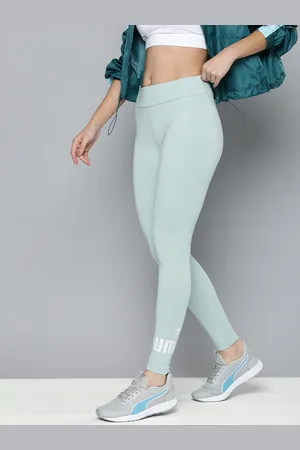 PUMA Women Brand Logo Printed Slim Fit Tights