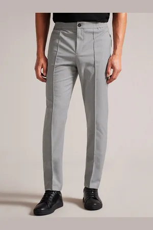 NWoT Ted Baker London Volvek Classic Fit Trousers in Gray ~ 33R 34 | eBay