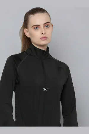 Reebok Women Solid Sweatshirt