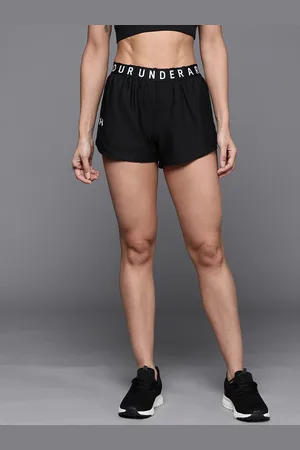 Under Armour Women Black Play Up 3.0 Training Shorts