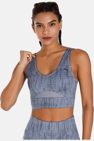 PUMA Studio All Over Print Crop Top