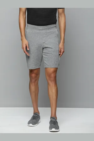 Skechers Men Grey Sports Shorts with e-Dry Technology Technology