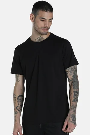 PUMA Men Black STUDIO Waffle Training T-shirt