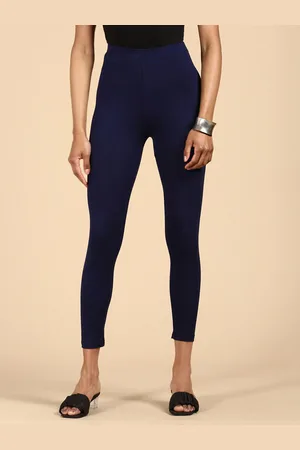 De Moza Plus-Size High-Rise Ankle-Length Leggings