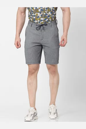 Celio Men Grey Regular Shorts